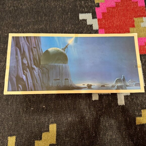 Star Wars Concept Poster Print #8, Ion Cannon, R. McQuarrie, circa 1980 - Picture 1 of 14